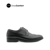 Nunzio Lace Up LW Men's Shoes - Black Leather Hush Puppies Philippines