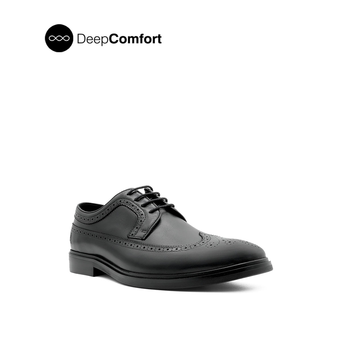 Nunzio Lace Up LW Men's Shoes - Black Leather Hush Puppies Philippines