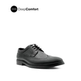 Nunzio Lace Up LW Men's Shoes - Black Leather Hush Puppies Philippines