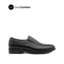 Nunzio Slip On BT Men's Shoes - Black Leather Hush Puppies Philippines