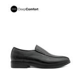 Nunzio Slip On BT Men's Shoes - Black Leather Hush Puppies Philippines