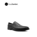 Nunzio Slip On BT Men's Shoes - Black Leather Hush Puppies Philippines