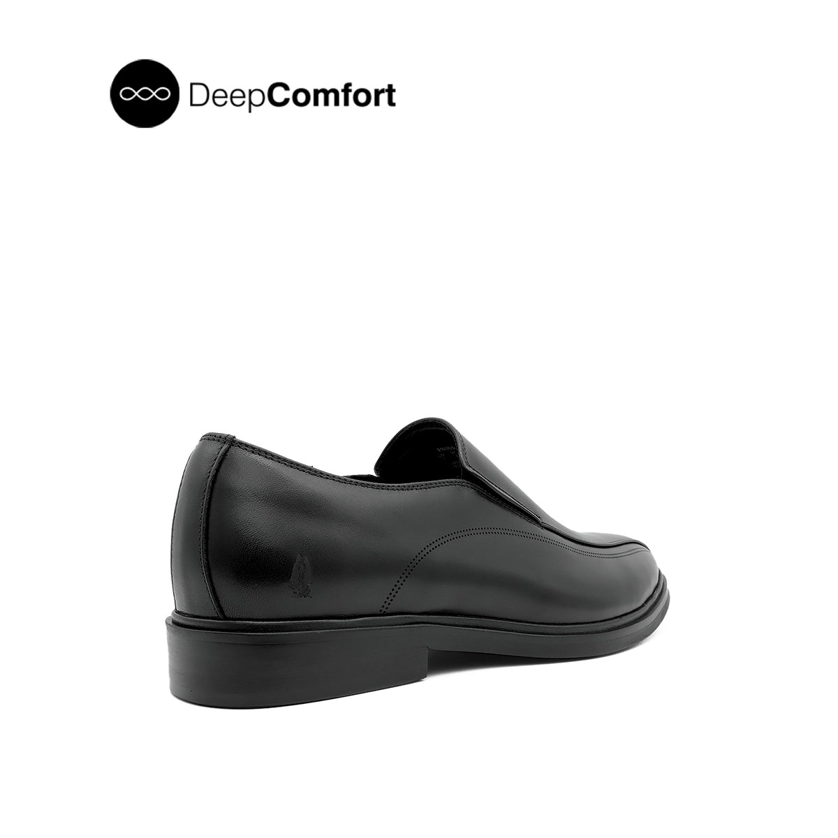 Nunzio Slip On BT Men's Shoes - Black Leather Hush Puppies Philippines