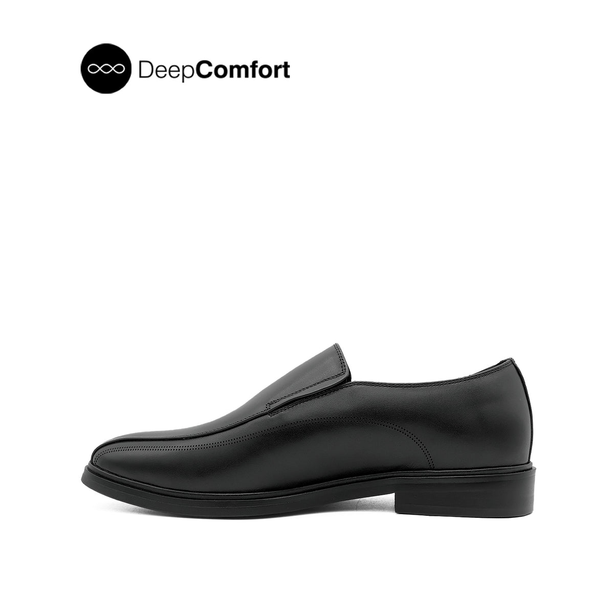 Nunzio Slip On BT Men's Shoes - Black Leather Hush Puppies Philippines
