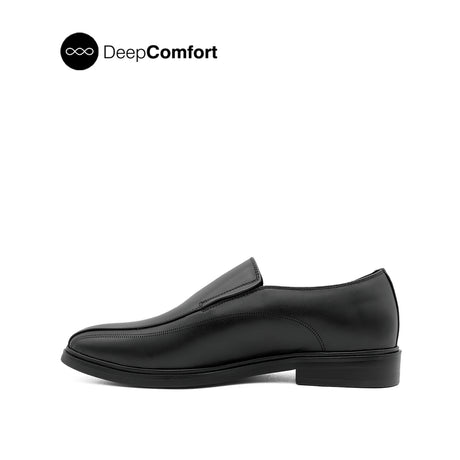 Nunzio Slip On BT Men's Shoes - Black Leather Hush Puppies Philippines