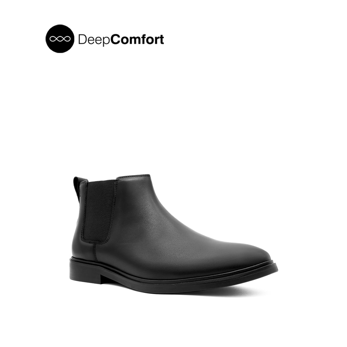 Nunzio Chelsea PT Men's Boots - Black Leather Hush Puppies Philippines
