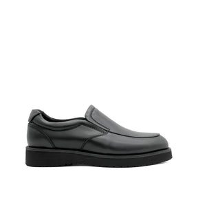 Timothy Slip On AT Men's Shoes - Black Leather Hush Puppies Philippines
