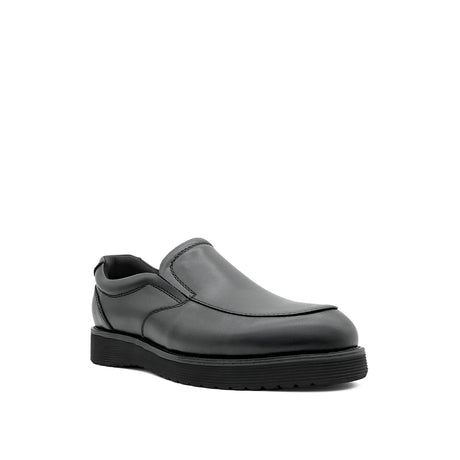 Timothy Slip On AT Men's Shoes - Black Leather Hush Puppies Philippines
