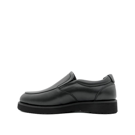 Timothy Slip On AT Men's Shoes - Black Leather Hush Puppies Philippines