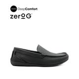 Raven Venetian Men's Shoes - Black Leather Hush Puppies Philippines