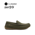 Raven Venetian Men's Shoes - Olive Leather Hush Puppies Philippines