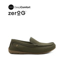 Raven Venetian Men's Shoes - Olive Leather Hush Puppies Philippines