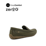 Raven Venetian Men's Shoes - Olive Leather Hush Puppies Philippines