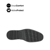Salvador Slip On AT Men's Shoes - Black Leather Hush Puppies Philippines