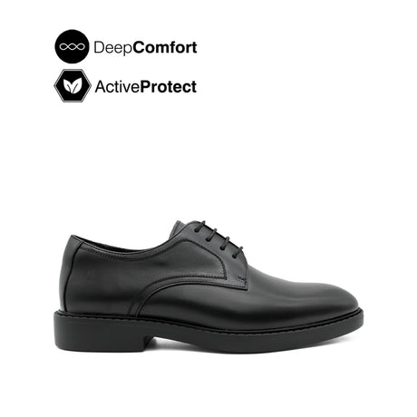 Salvador Lace Up PT Men's Shoes - Black Leather Hush Puppies Philippines