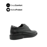 Salvador Lace Up PT Men's Shoes - Black Leather Hush Puppies Philippines