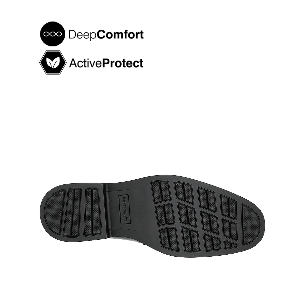 Salvador Penny Men's Shoes - Black Leather Hush Puppies Philippines