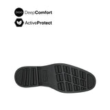 Salvador Penny Men's Shoes - Black Leather Hush Puppies Philippines