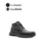 Reid Boots Apron Toe Men's Shoes - Black Leather