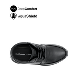 Reid Boots Apron Toe Men's Shoes - Black Leather