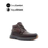 Reid Boots Apron Toe Men's Shoes - Dark Brown Leather