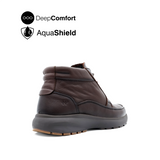 Reid Boots Apron Toe Men's Shoes - Dark Brown Leather