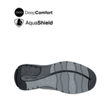 Reid Lace Up Apron Toe Men's Shoes - Black Leather