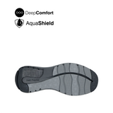 Reid Slip On Apron Toe Men's Shoes - Black Leather