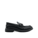 Taylor Metal Bit Men's Shoes - Black Leather Hush Puppies Philippines