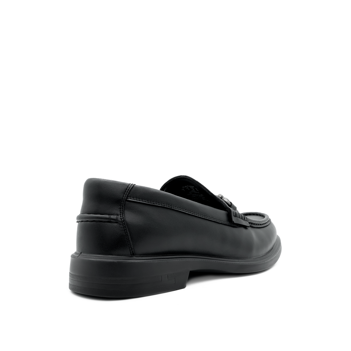Taylor Metal Bit Men's Shoes - Black Leather Hush Puppies Philippines