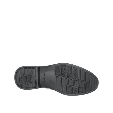 Taylor Metal Bit Men's Shoes - Black Leather Hush Puppies Philippines