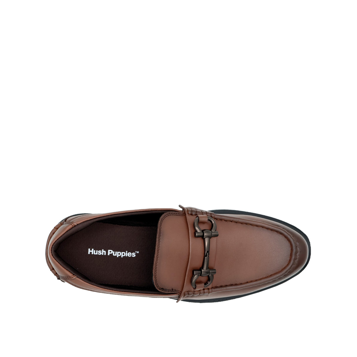 Taylor Metal Bit Men's Shoes - Cognac Leather Hush Puppies Philippines