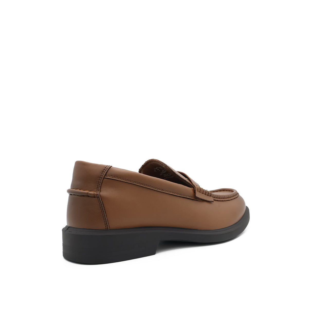 Taylor Penny Men's Shoes - Deep Tan Leather Hush Puppies Philippines