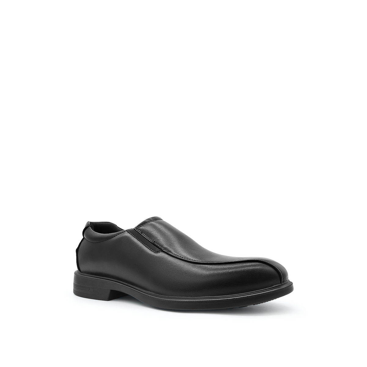 Taylor Slip On BT Men's Shoes - Black Leather Hush Puppies Philippines