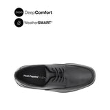 Vigo Lace Up Apron Toe Men's Shoes - Black Leather WP