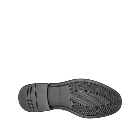Ruffy Penny Men's Shoes - Black Leather