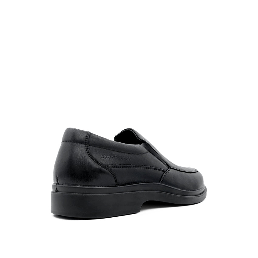 Luis Slip On AT Men's Shoes - Black Leather