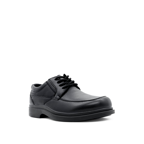 Luis Lace Up AT Men's Shoes - Black Leather