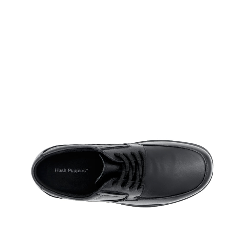 Luis Lace Up AT Men's Shoes - Black Leather