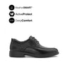 Jason Lace Up BT Men's Shoes - Black Leather WP