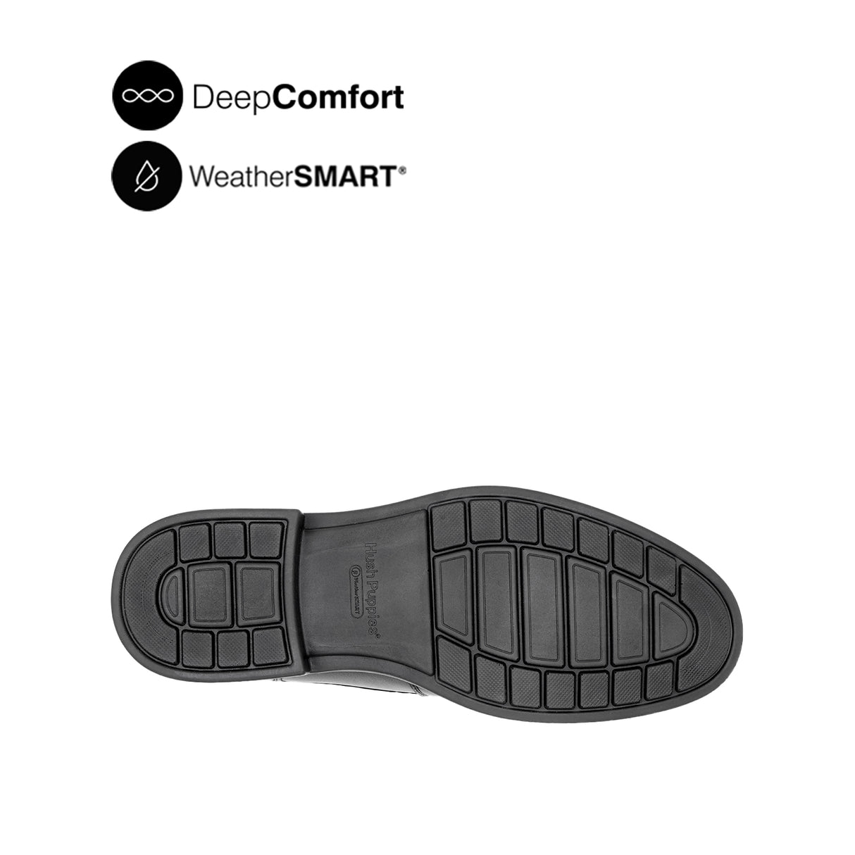 Vash Slip On Penny Men's Shoes - Black Leather WP