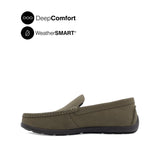 Sailor Slip On Mocc Toe Men's Shoes - Grey Tumbled Nubuck WP