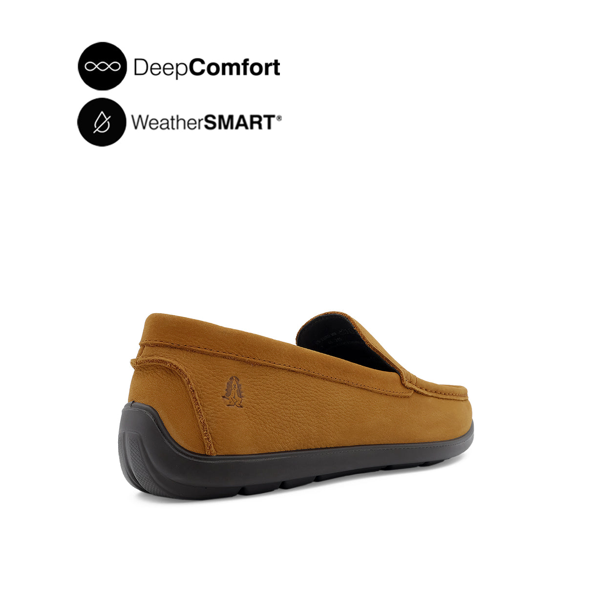 Sailor Slip On Mocc Toe Men's Shoes - Tan Tumbled Nubuck WP