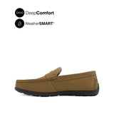 Sailor Slip On Penny Men's Shoes - Khaki Tumbled Nubuck WP