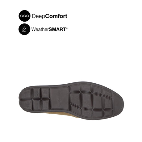 Sailor Slip On Penny Men's Shoes - Khaki Tumbled Nubuck WP