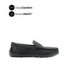 Sailor Slip On Penny Men's Shoes - Black Tumbled Nubuck WP