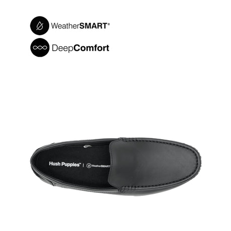 Sailor Venetian Men's Shoes - Black Leather WP