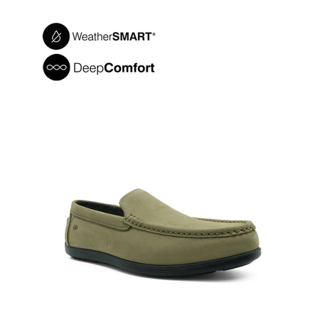 Sailor Venetian Men's Shoes - Olive Nubuck WP Hush Puppies Philippines