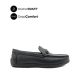 Sailor Metal Bit Men's Shoes - Black Leather WP