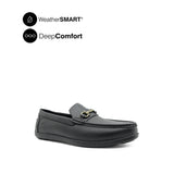 Sailor Metal Bit Men's Shoes - Black Leather WP